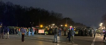 Grodemonstration Berlin 18. Dezember 2023