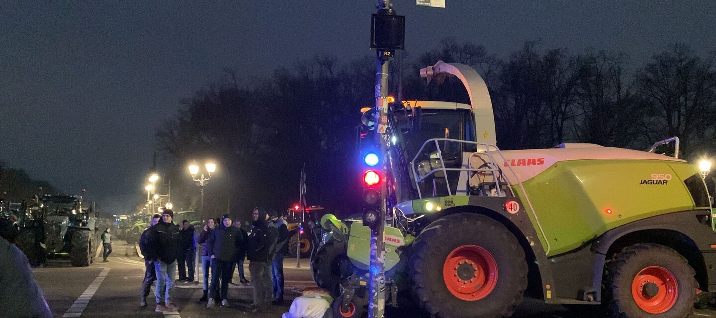 Grodemonstration Berlin 18. Dezember 2023