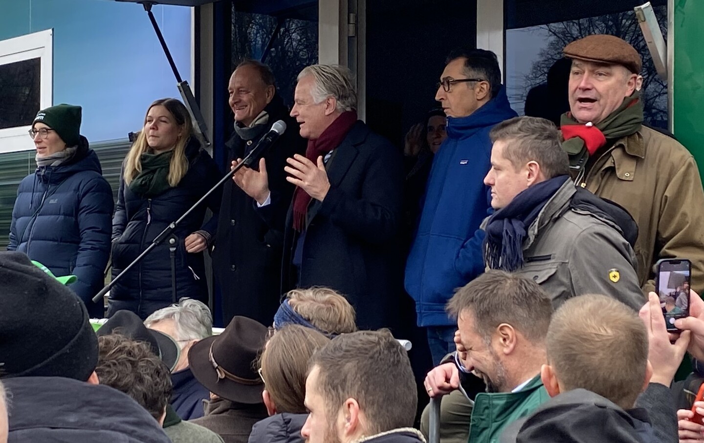 Grodemonstration Berlin 18. Dezember 2023